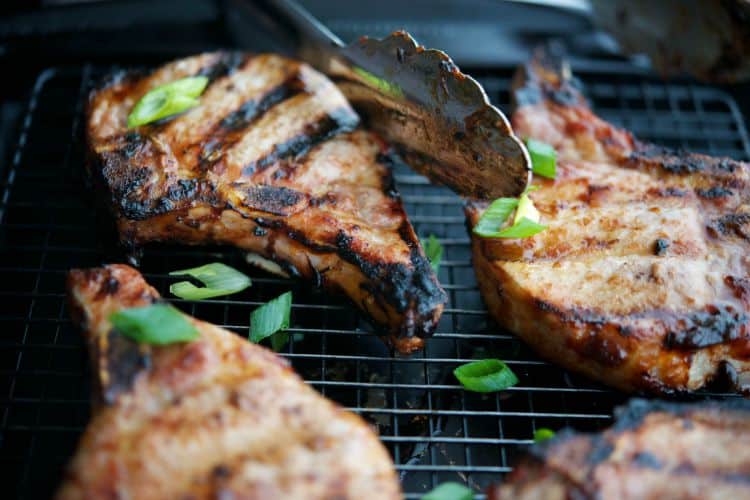 Teriyaki Grilled Pork Chops