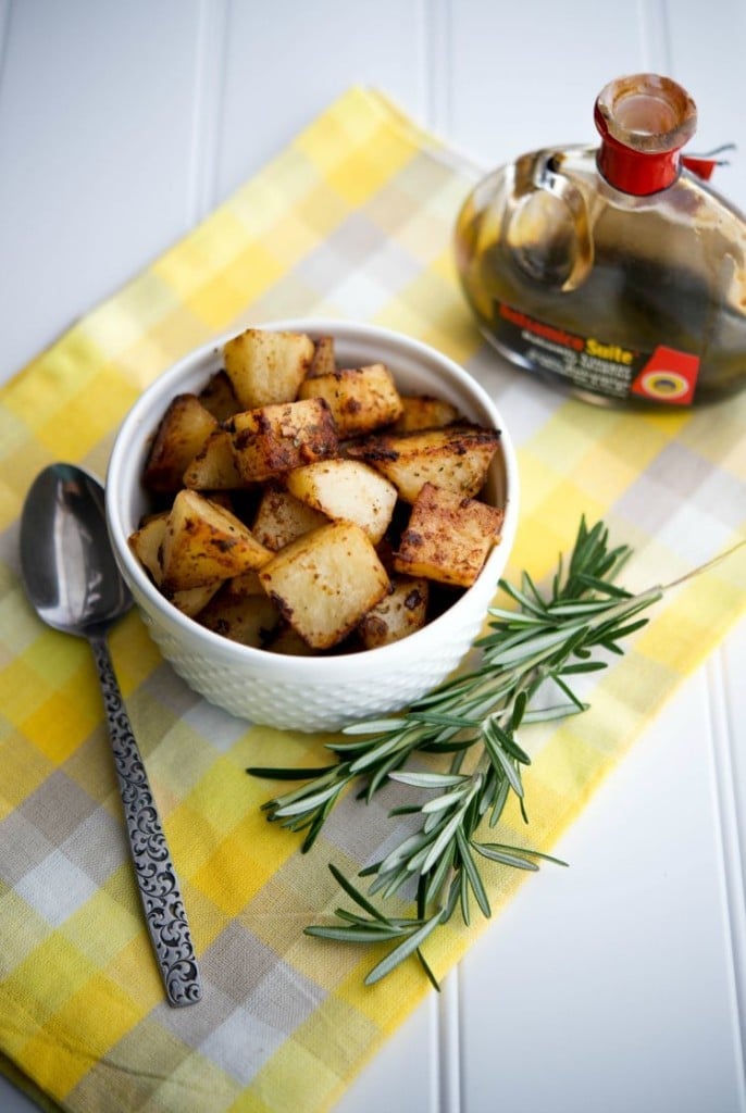 Balsamic.Rosemary Roasted Potatoes