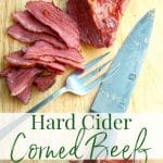 Enjoy the flavors of Fall all year long with this Slow Simmered Hard Cider Corned Beef made with Angry Orchard Hard Cider. 