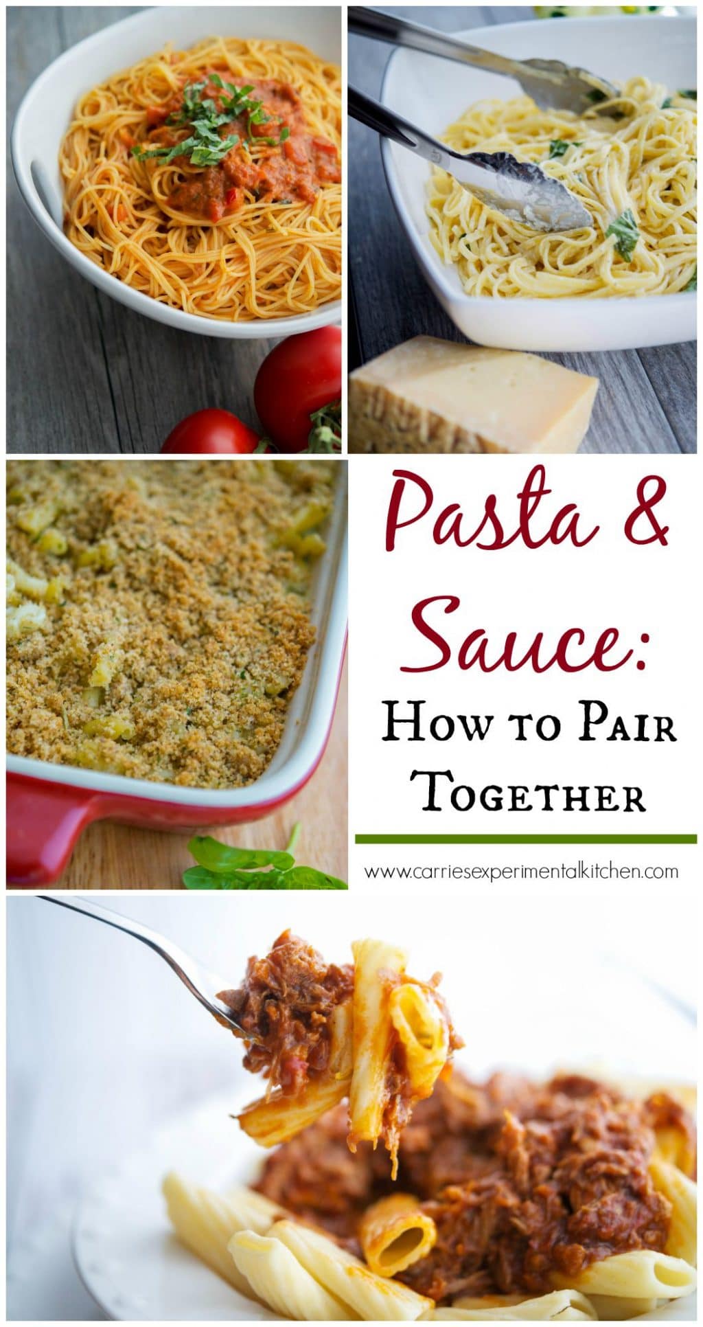 Did you know that there are over 350 types of shaped pasta? Find out which pasta sauce goes best with your favorite pasta. #pasta #pastasauce #sauce