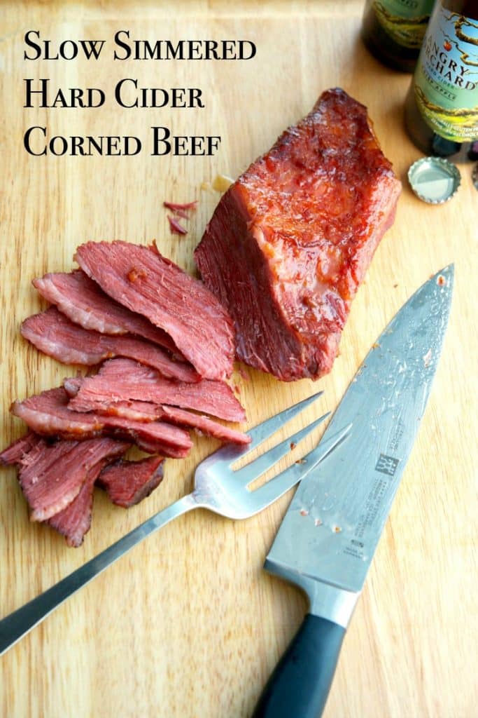  Enjoy the flavors of Fall all year long in this Slow Simmered Hard Cider Corned Beef made with Angry Orchard Hard Cider. 