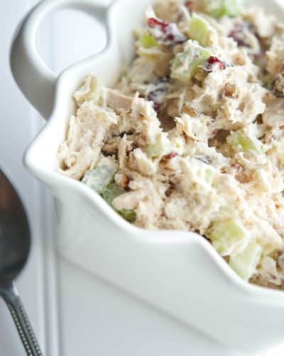 Cranberry Pecan Turkey Salad