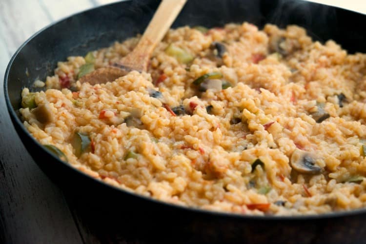 Garden Vegetable Risotto