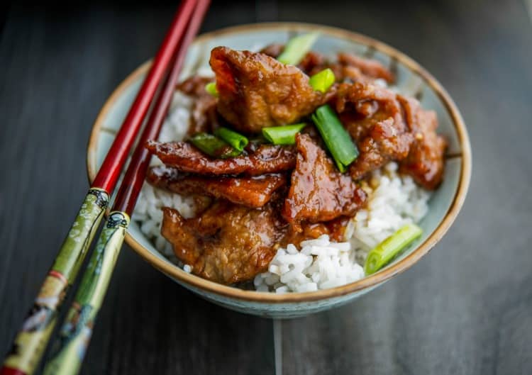 Mongolian Beef {PF Changs Copycat}