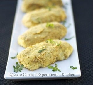 Basil & Asiago Cheese Potato Croquettes