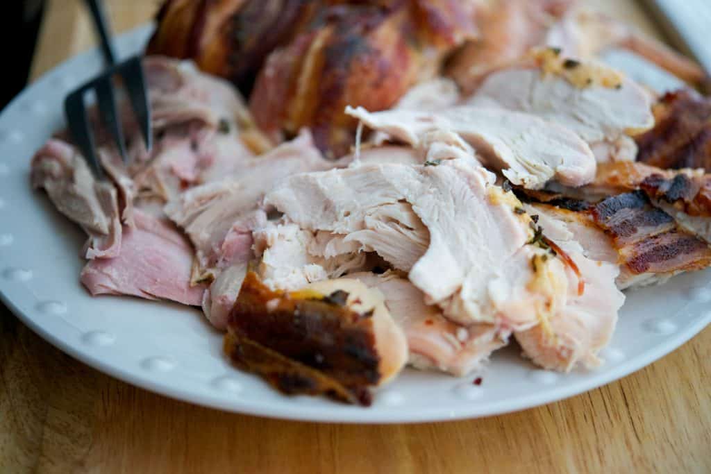 Maple Bacon Roasted Thanksgiving Turkey