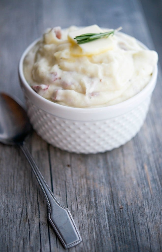 Parmesan & Rosemary Whipped Potatoes