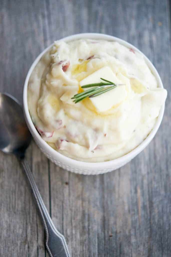 Parmesan & Rosemary Whipped Potatoes