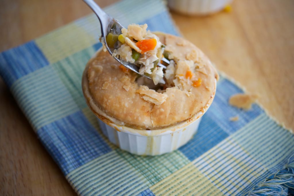 Individual Chicken Pot Pie