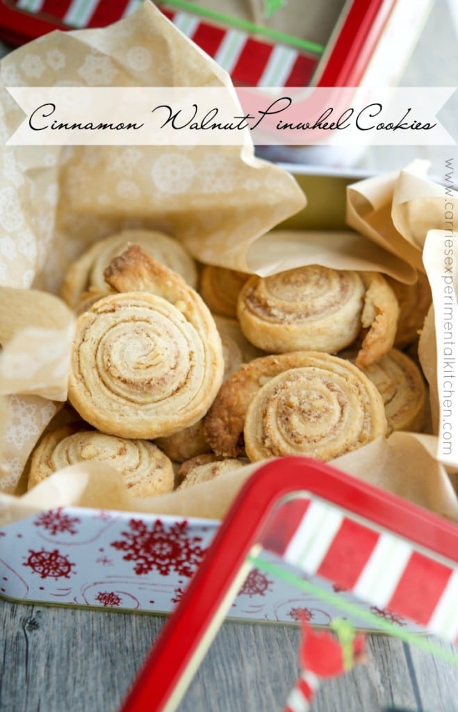 These Cinnamon Walnut Pinwheel Cookies are rich, buttery and simple to make. A must add to your holiday baking list! 