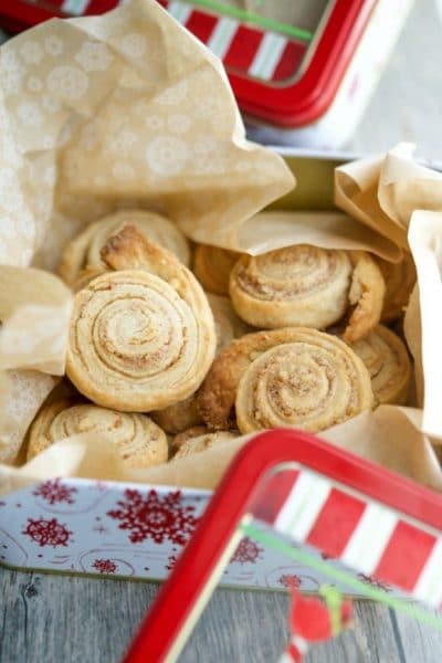 These Cinnamon Walnut Pinwheel Cookies are rich, buttery and simple to make. A must add to your holiday baking list!