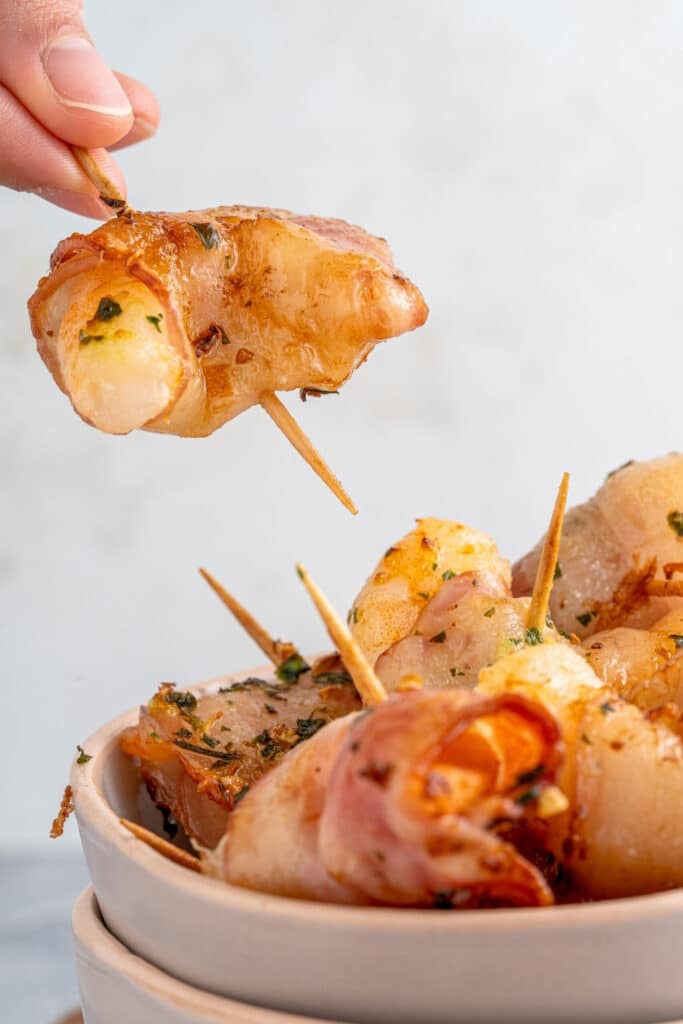 bacon wrapped shrimp