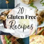 If you follow a gluten free diet, here are 20 Gluten Free recipes from Carrie's Experimental Kitchen that will make preparing dinner a snap. 