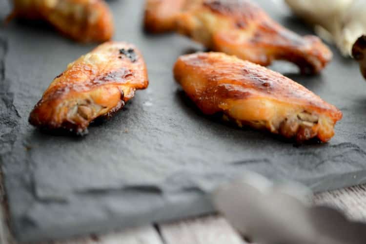 Baked Honey Garlic Chicken Wings