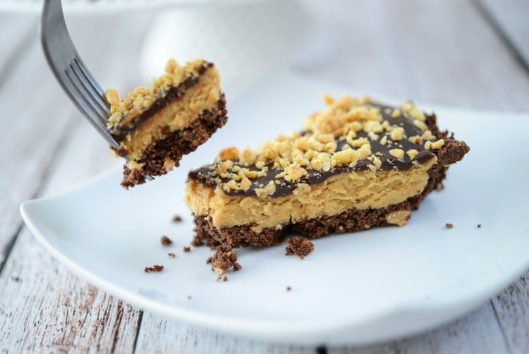 No Bake Peanut Butter Tart