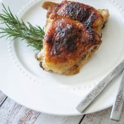 Balsamic Honey Mustard Baked Chicken