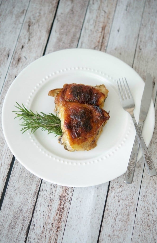 Balsamic Honey Mustard Baked Chicken