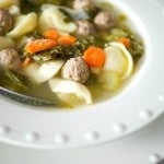 Tortellini Escarole Soup