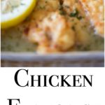 Chicken Francaise; which is tender chicken in a light, lemony sauce, is the perfect meal to feed a crowd. Make extra sauce, it's that good!