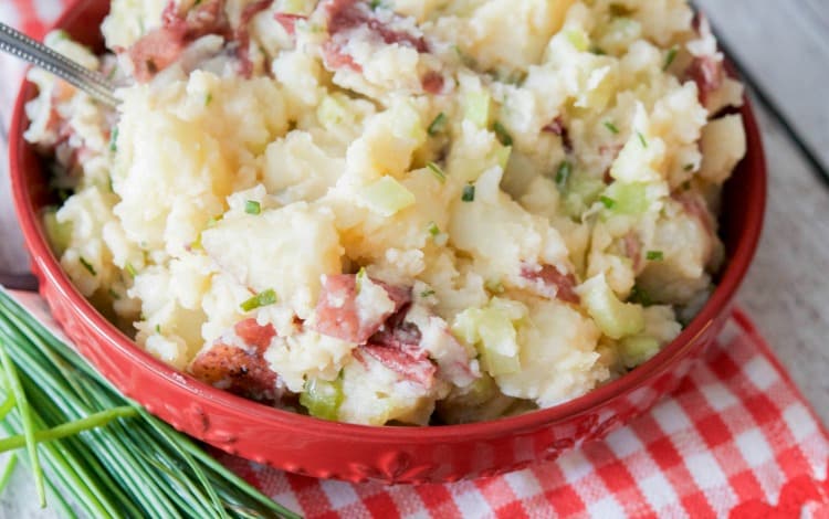 Red Potato Salad with Sriracha Vinaigrette