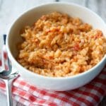 Sun Dried Tomato Risotto