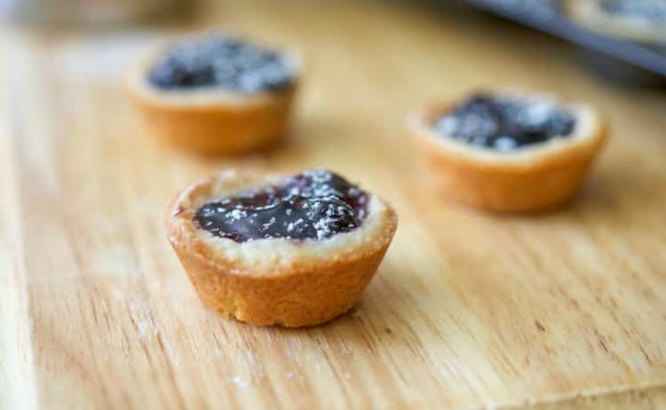 Blueberry Pie Tassies