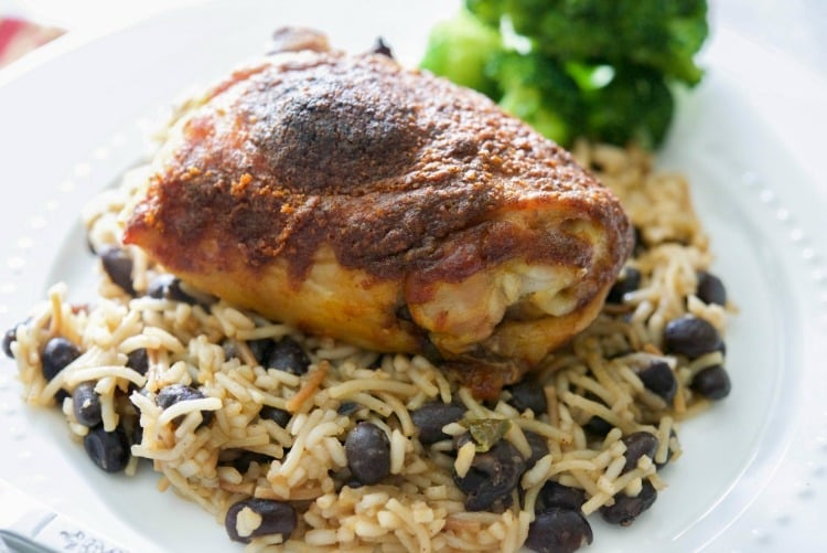 Taco Baked Chicken Closeup