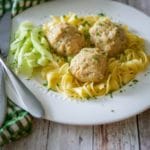 Baked Chicken Tzatziki Meatballs