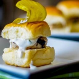 Mediterranean Turkey Sliders