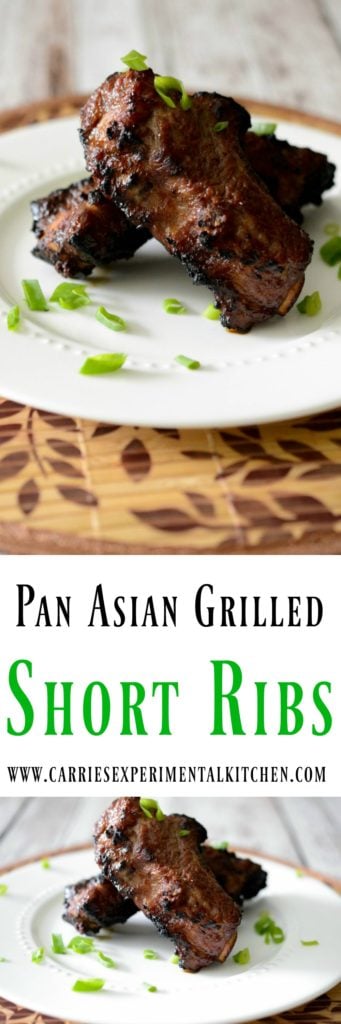 Pan Asian Grilled Short Ribs: Distinct flavors from Vietnam, Japan and China combine in this Pan Asian marinade made from Asian pears, oyster sauce, lemongrass and shallots. 