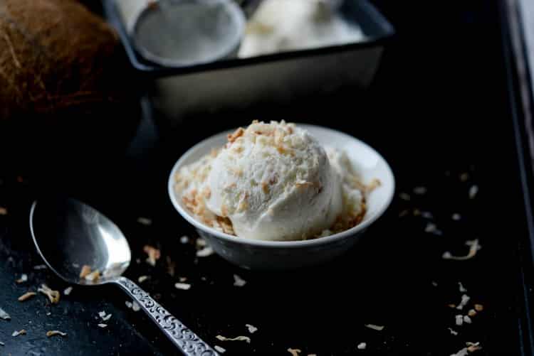 Toasted Coconut Ice Cream