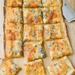 Pumpkin Ricotta Flatbread will become your new favorite Fall recipe. It's perfect for Friday pizza night or weekend game day snacking.