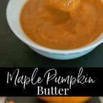 Top your favorite Fall muffins, toast, pancakes, waffles or even Baked Brie with this copycat version of Stonewall Kitchen's Maple Pumpkin Butter.