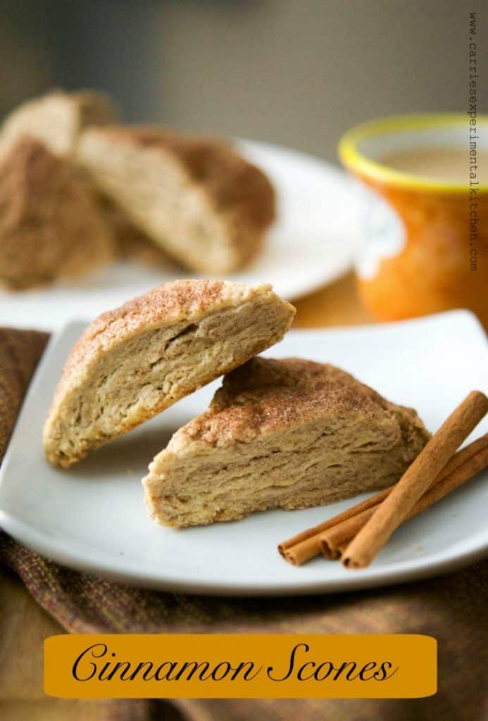 Cinnamon Scones are deliciously moist and perfect for a quick on the run breakfast or afternoon snack with a cup of your favorite hot beverage. 