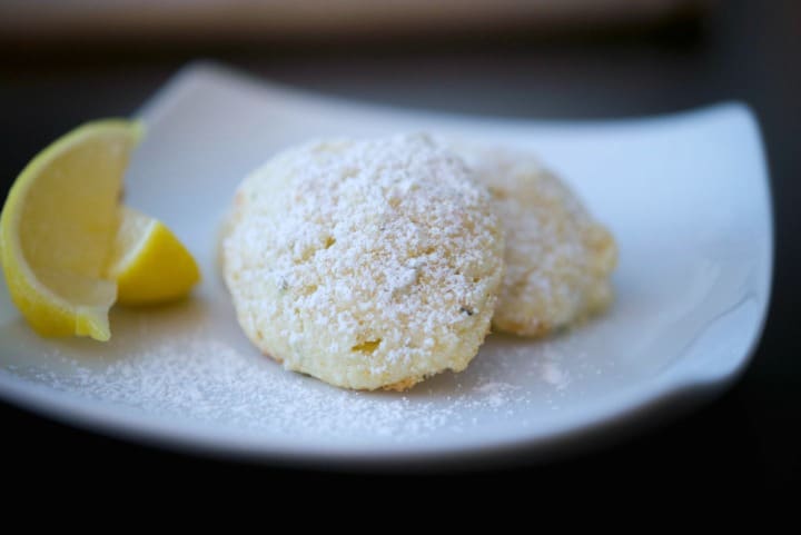 Rosemary Lemon Ricotta Cookies