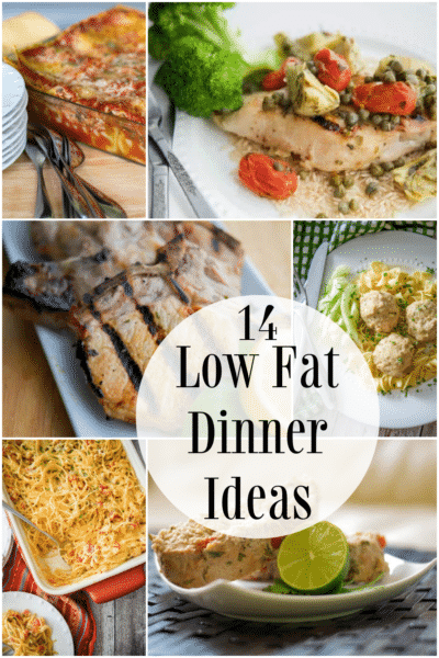 Low fat dinner ideas