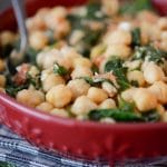 Chick Peas & Spinach