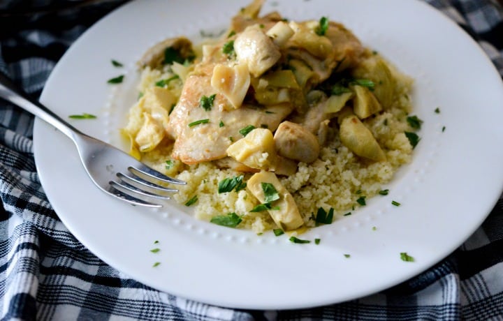 Skillet Artichoke Chicken