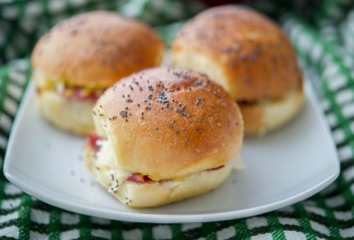 A close up of Irish Sliders