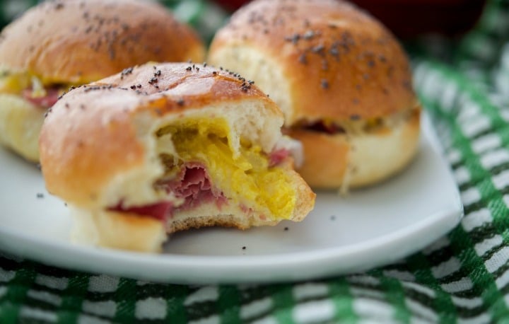 A close up of Irish Sliders