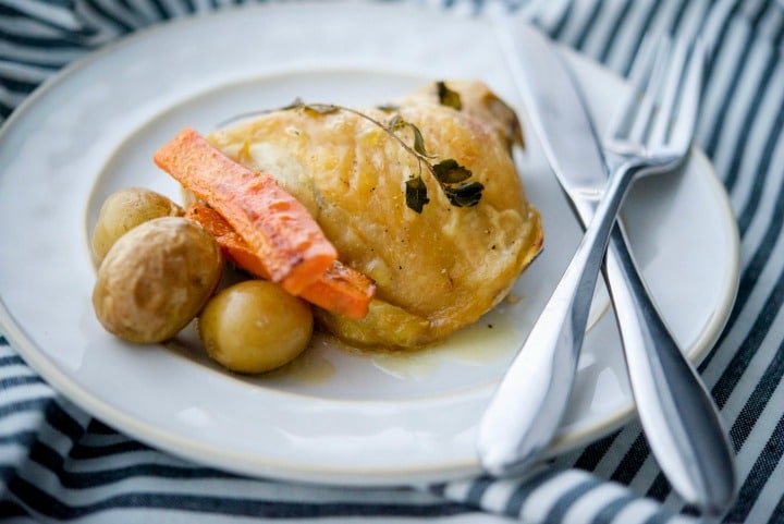 Sheet Pan Oregano Chicken & Vegetables