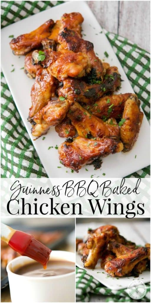 Guinness BBQ Baked Chicken Wings | Carrie’s Experimental Kitchen