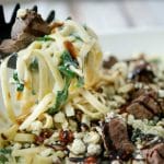 Steak Gorgonzola Alfredo