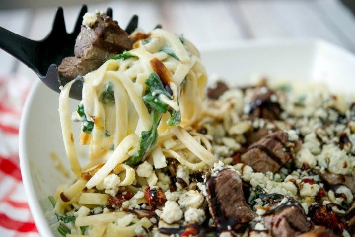 Gorgonzola Cream Sauce For Steak or Pasta – More Momma!