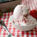 Frozen Strawberry Greek Yogurt