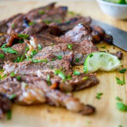 Cajun Lime Grilled Rib Eye Steak