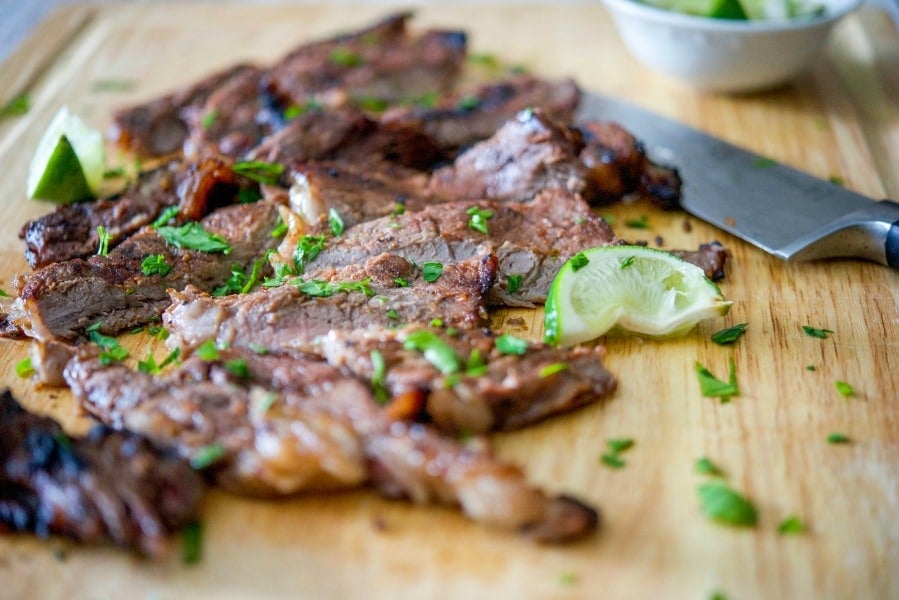 Cajun Lime Grilled Rib Eye Steak