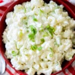 If you like potato salad, but can do without all of the extra added carbs, try this Low Carb Cauliflower Picnic Salad instead!