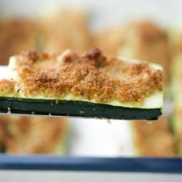 Parmesan Crusted Zucchini