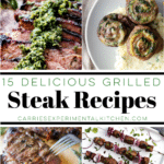 steak recipes in a collage
